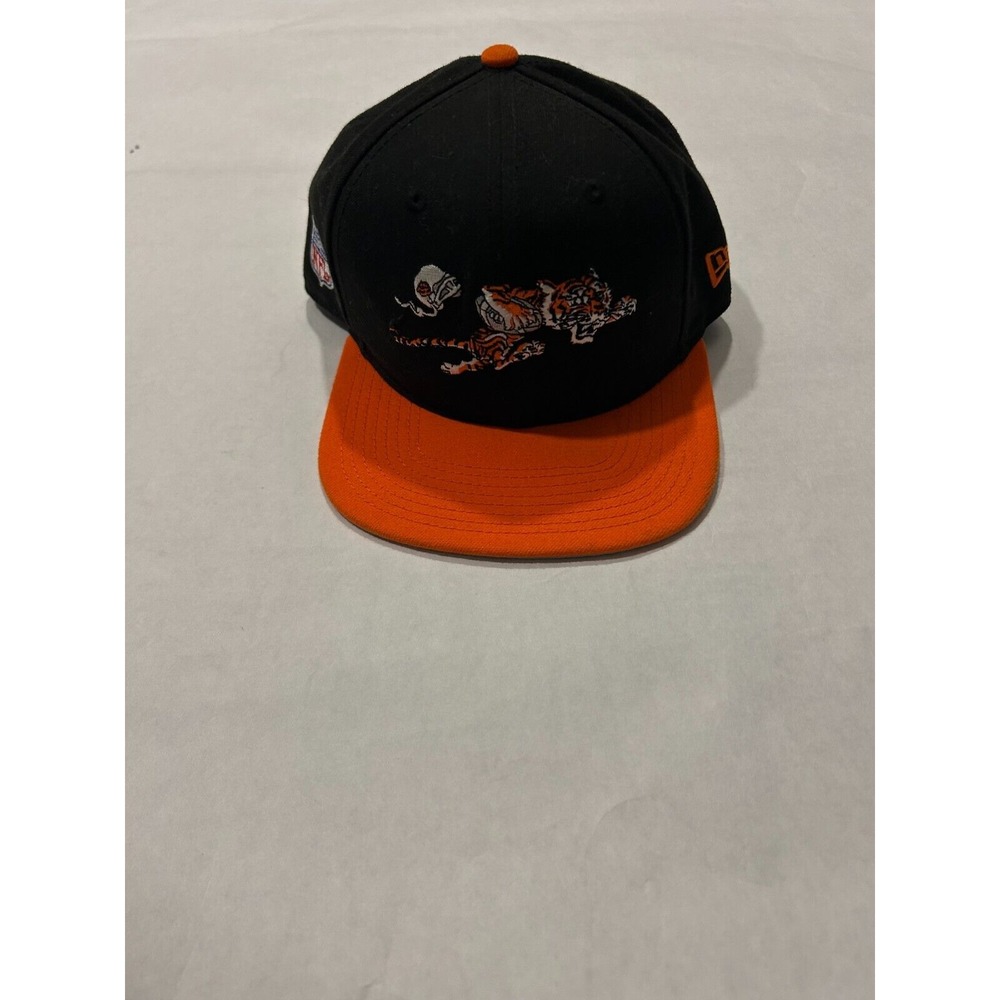 New Era Cincinnati Bengals Black 2T Evergreen 9FIFTY Mens Snapback Hat